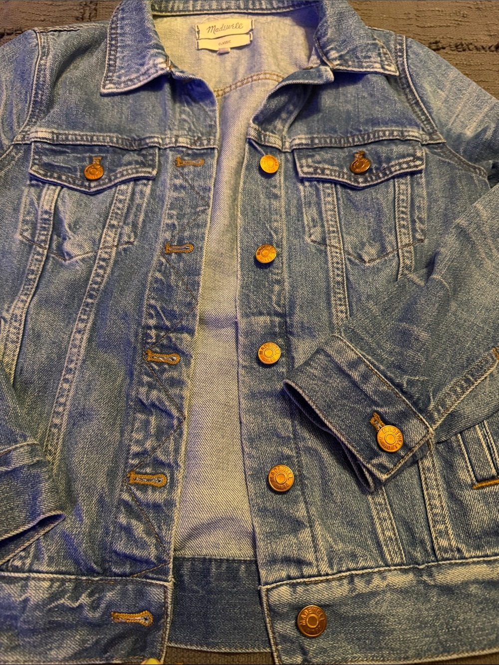 Madewell Light Blue Jean Jacket - Picture 4 of 6